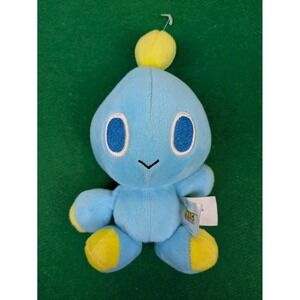 TOMY Sonic the Hedgehog Chao Plush Blue Yellow Pink SEGA T22393 8 Inch Toy Japan
